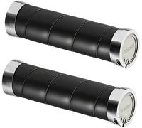 Manopole In Pelle Sottile Brooks Nere 130/130mm
