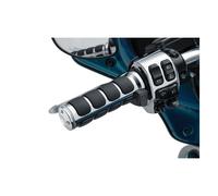 Manopole iso riscaldate cromato 08-up h-d con acceleratore elettronico Kuryakyn