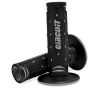 MANOPOLE JUPITER 22 25 MM BLACK-GRAY CIRCUIT MOTO CROSS ENDURO CON CAVO ACCIAIO