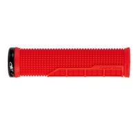 Lizard Skins Machine Single Clamp Lock-On Candy Red/Black 31.0 Manopole