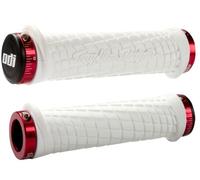 Manopole Lock-on Odi Troy Lee Designs bianco/rosso