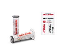 Manopole Malossi Tribal D. 30mm bianco Open End
