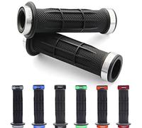 Manopole manubrio compatibile con Scarabeo, Arrecife, Atlantic, Leonardo (Stripe/Argento)