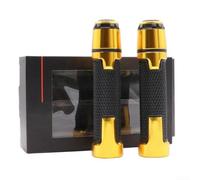 Manopole Manubrio per moto Rubber Assorbimento Urti Manopole | Design esteso 16cm, riduce fatica polso, gomma antiscivolo, ideale per lunghi viaggi e città