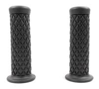 Manopole moto 22mm impugnature antiscivolo gomme universali nero