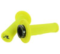 manopole motocross enduro Rtech R20 Lock-on giallo fluo