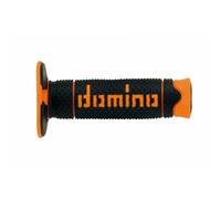 Manopole moto DOMINO CROSS A260 SOFT BLACK ORANGE A26041C4540A7-0