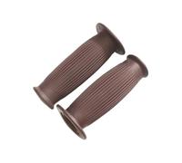 Manopole Moto Impugnatura per acceleratore in Gomma Antiscivolo per Moto d'Epoca da 1 Pollice, 25 mm/28 mm, Adatta per Cafe Racer 883 1200 72 XL Manopole Manubrio(Style2 -Brown)