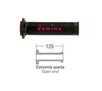 MANOPOLE MOTO ORIGINALI DOMINO NERO/ROSSO