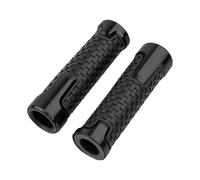 Manopole Moto per FLHTCUTG Tri Glide Ultra Classic/FLD Dyn a Switchback, Kit Manopole Antivibrazione Ideali per Motociclo Scooter Cross e ATV,C/Black