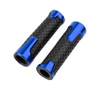 Manopole Moto per Softail Slim/FX Super Glide, Kit Manopole Antivibrazione Ideali per Motociclo Scooter Cross e ATV,A/Blue