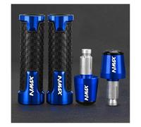 Manopole Moto Personalizzate Per Yamaha N-MAX 125 155 NMAX 125 N-MAX 155 2015-2022 2023 2024 2025 Manopole Manubrio Per Moto Tappi Terminali Manubrio(Blue set)