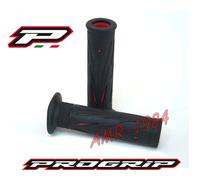 MANOPOLE MOTO PROGRIP SPECIALI STRADA FORATE NERO - ROSSO 43.1056