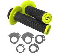 Scott SX II Lock-On Set di manopole + camme, nero-giallo