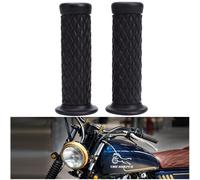 Manopole Moto universali, antiscivolo, vintage, gomma, 7/8" 22mm, custom
