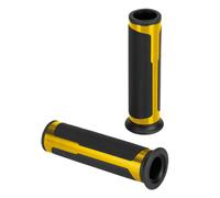 Manopole Moto UNiversali Scooter Quad Motore in Gomma Antiscivolo 120 mm Oro