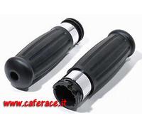 Manopole moto vintage da 1" 25,4mm universali modello WLA moto old style