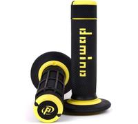 Manopole Motocross Domino Bicolor Nero Giallo