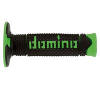 Manopole Motocross domino bicomponente A260 Nero Verde