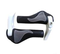 Manopole MTB Alluminio Leggero 116g per coppia Manopole MTB Alluminio | Design ergonomico, gomma antiscivolo, riduzione affaticamento palmo, ideale per MTB e trail
