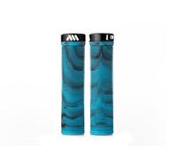 Manopole Bici MTB AMS Barcode - Comfort Esteso Senza Guanti - Ideali per Dirt Jump, Freeride e Trail