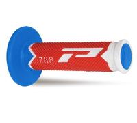MANOPOLE CROSS PROGRIP 788 TD BIANCO ROSSO AZZURRO Ø MM 22-25 LUNGO MM 115