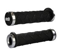 Manopole ODI ATV Xtreme Lock-On - Nero - Morsetto Argento ATV/UTV Motoslitta PWC