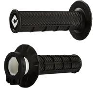 Manopole ODI Lock On Half Waffle NERO MX Motocross Enduro Grips H36HWB