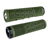 Manopole ODI Lock-On MTB Reflex XL - Verde Militare/Nero