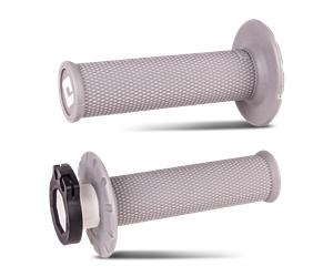 Manopole ODI No Waffle Lock-On V2 Grigio Grigio