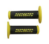 Manopole Off Road Accossato nero con logo colorato per Yamaha V-Max dal 2009 al 2016, CC 1700