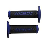 Manopole Off Road Accossato nero con logo colorato per Yamaha V-Max dal 2009 al 2016, CC 1700