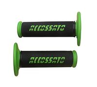 Manopole Off Road Accossato nero con logo colorato per Yamaha V-Max dal 2009 al 2016, CC 1700