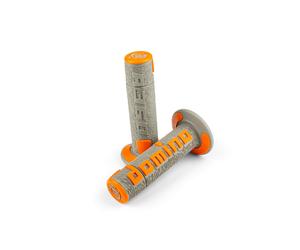 Manopole Off Road Domino A360 grigio / arancio