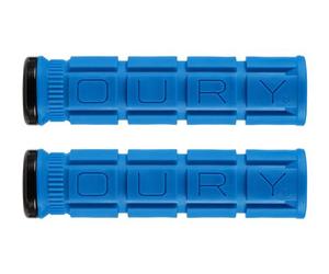 Manopole oury grip lock on v2 deja blue