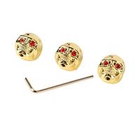 Manopole per Chitarra Elettrica Testa a Teschio per Chitarra Elettrica Manopole per Tono Volume a Teschio per Chitarra Elettrica, Manopole a Teschio per Chitarra Elettrica Pioli