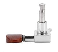 Manopole per Chitarra - Sintonizzatore per Accordatura con Manopole Argento - Per Meccaniche Elettriche e Meccaniche