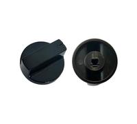 Manopole per fornelli, Interruttore per fornelli a 2PCS Black Gas Stove Knobs - Cooker Oven Control Switch 6mm Bakelite Rotary Parts for Kitchen Repair