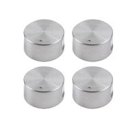 Manopole per fornelli, Interruttore per fornelli a 4PCS Zinc Alloy Rotary Switches with Round Knob Handle for Gas Cooktops and Ovens - Kitchen Accessories