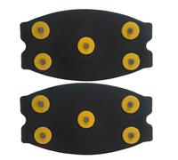 Manopole per ghiaccio - Picchi da sentiero da 110,7 x 5,5 cm | Dispositivo antiscivolo per stivali invernali con artigli in silicone, attrezzature per ramponi regolabili per escursionismo, supporto