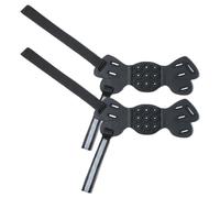 Manopole per il ghiaccio, 230 g, punte antiscivolo, per l'inverno e la neve, per scarpe e stivali, maniglie antiscivolo per corsa, trekking, arrampicata e lavoro