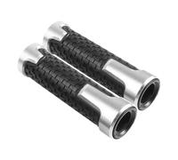 Manopole per manubrio Accessori Moto Manopole Manubrio Antiscivolo Acceleratore Per Per NINJA 125 2019-2023 Per 300R 2008-2023(Silver)