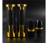 Manopole per manubrio Accessori Per Moto Manopole CNC Da 7/8" E 22 Mm Per Z1000SX 2011 2012 2013 2014 2015 2016(Jaune)