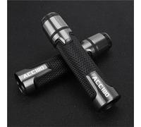 Manopole per manubrio Accessori Universali In Alluminio Da 7/8"22 Mm Per Manubrio Di Moto E Scooter Per KYMCO ACC180 2019 2020 2021 2022 2023 2024 2025(Grey)