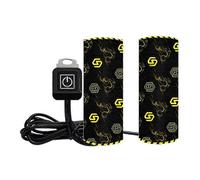 Manopole per manubrio da 7/8" e 22 mm per scooter e moto, in gomma, comode