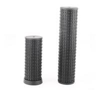 Manopole per manubrio della bicicletta in gomma TPR per cambio da 22,2 mm, antiscivolo, coppia di impugnature per manubrio da ciclismo, con assorbimento degli urti, per MTB e strada, colore nero (C)