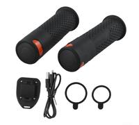Manopole per manubrio di scooter elettrico con indicatori di direzione a LED e telecomando wireless per Xiaomi M365 Pair, design resistente alle intemperie per una maggiore sicurezza di guida