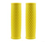 Manopole per manubrio di scooter elettrico, confezione da 2, per M365 Pro Series, in gomma antiscivolo, con caratteristiche ammortizzanti per una comoda maneggevolezza (giallo)