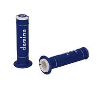Manopole Per Manubrio Domino Xtreme Chiuso Blu/Bianco