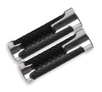 Manopole per manubrio Manopole Per Manubrio Da 7/8" E 22 Mm Per Moto Per SYM JP150 GR125 Per Fiddle 3 FNX150 Per Maxsym 400i 600i 2011 2012 2013 2014 2015 2016 2017 2018(Silver)